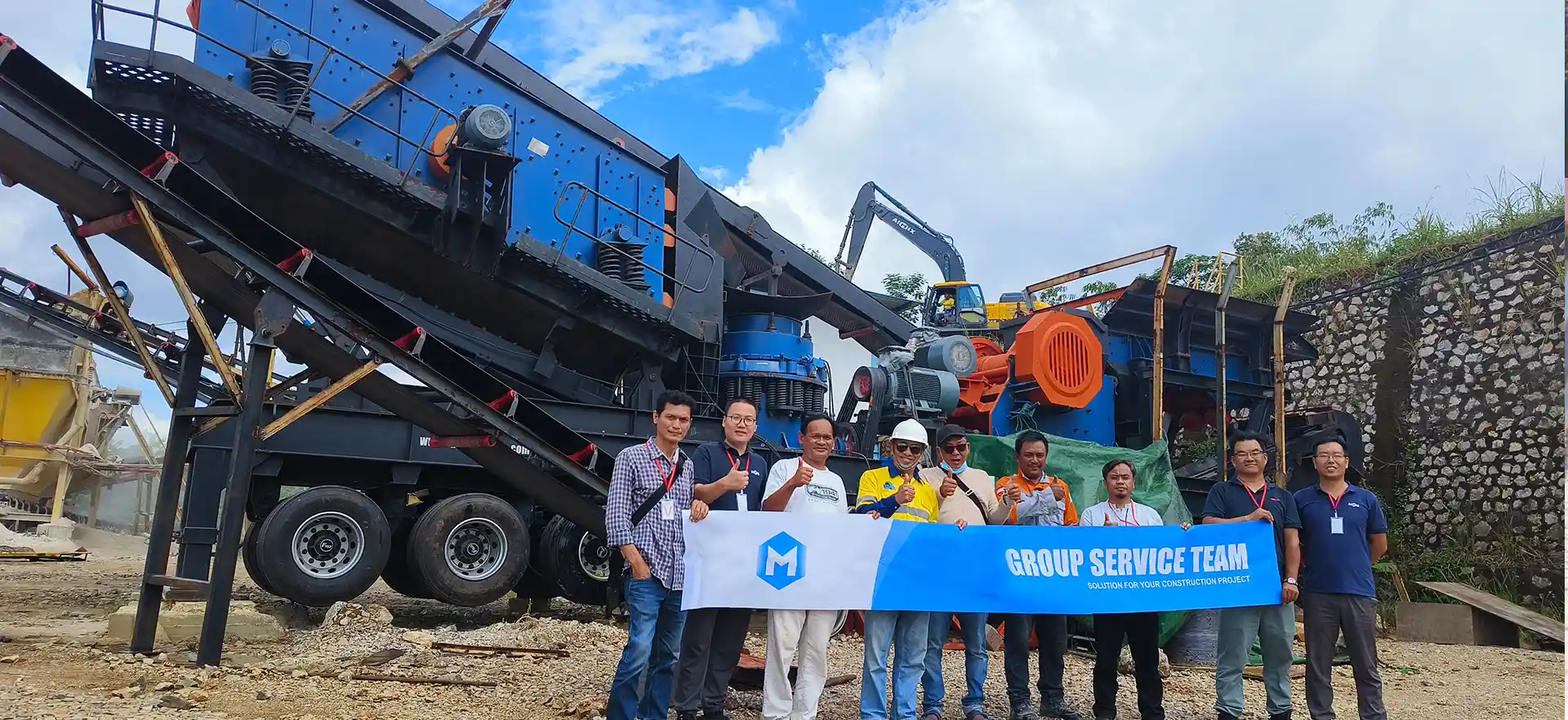 80t mobile crusher indonesia