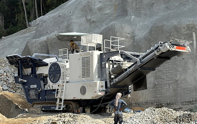 mobile crusher case malaysia