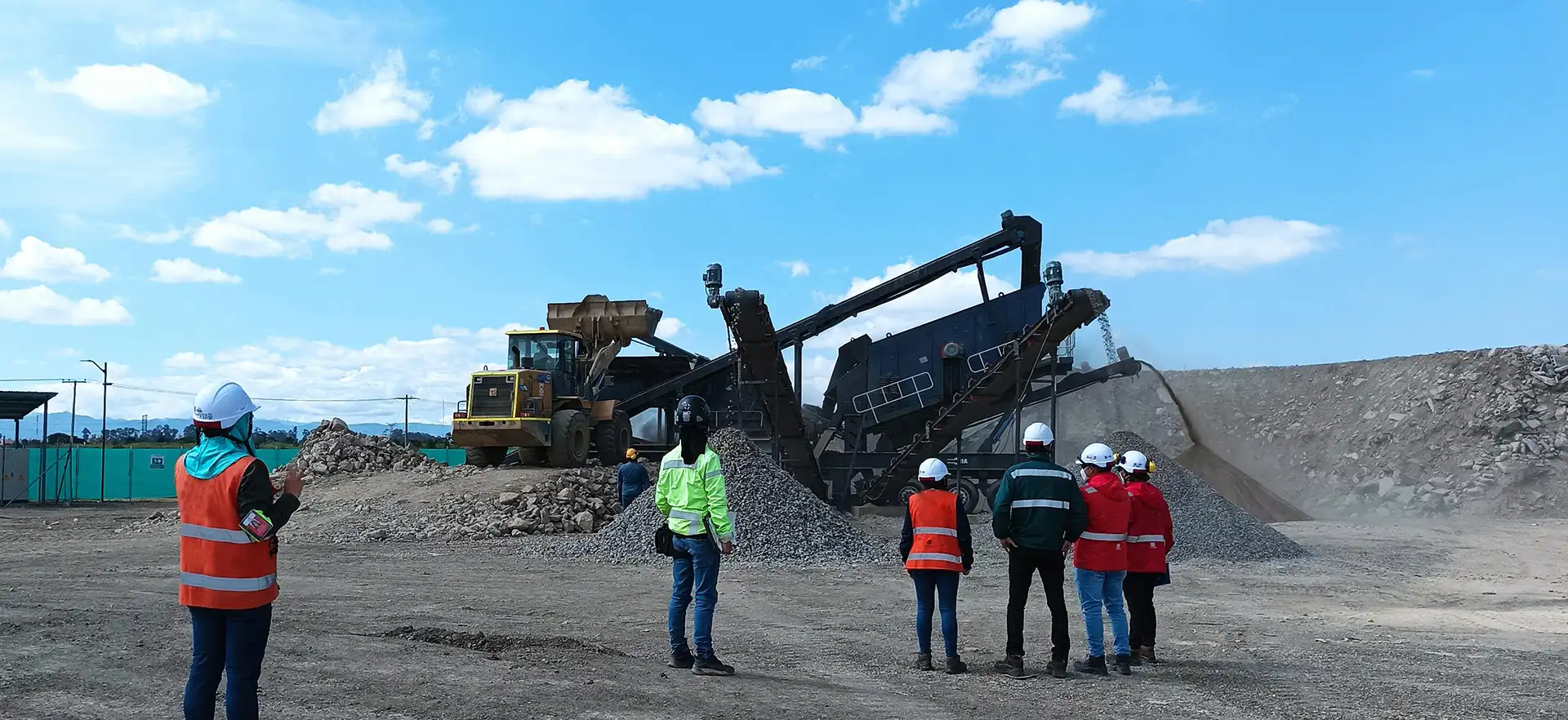 mobile crusher colombia case
