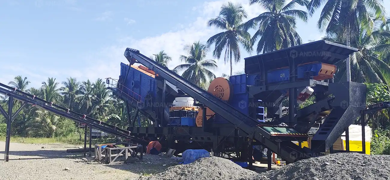 100t mobile crusher philippines