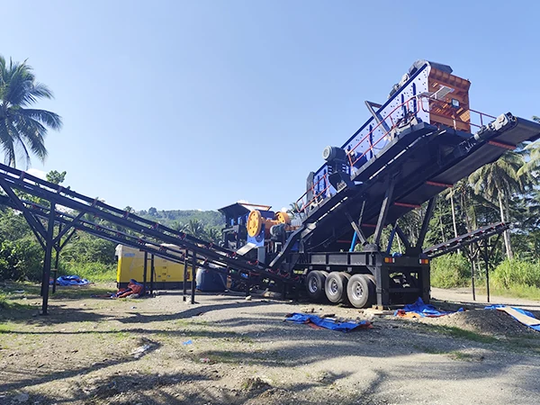 80T mobile crusher philippines