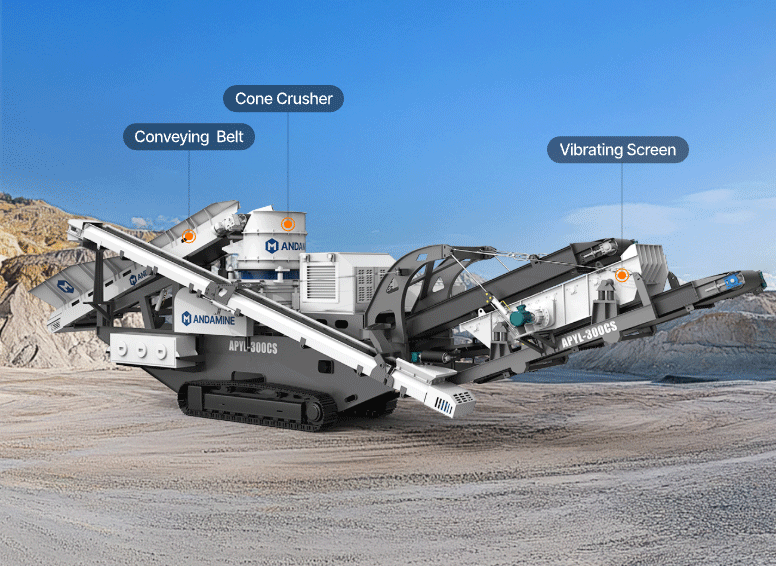 APY-C mobile cone crusher