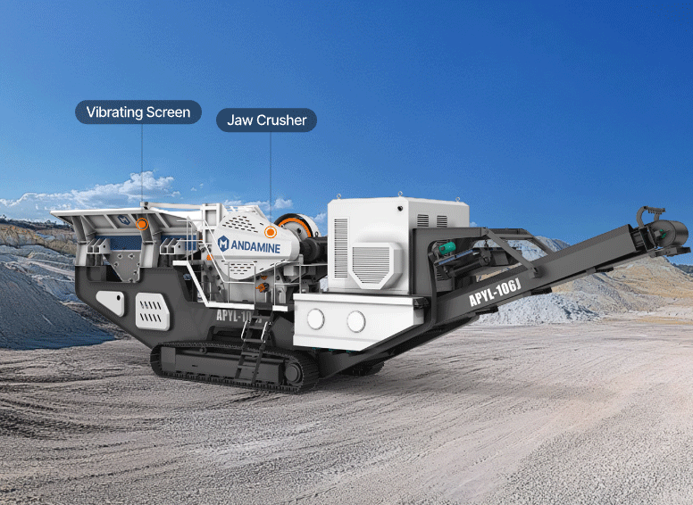 APY-J mobile jaw crusher