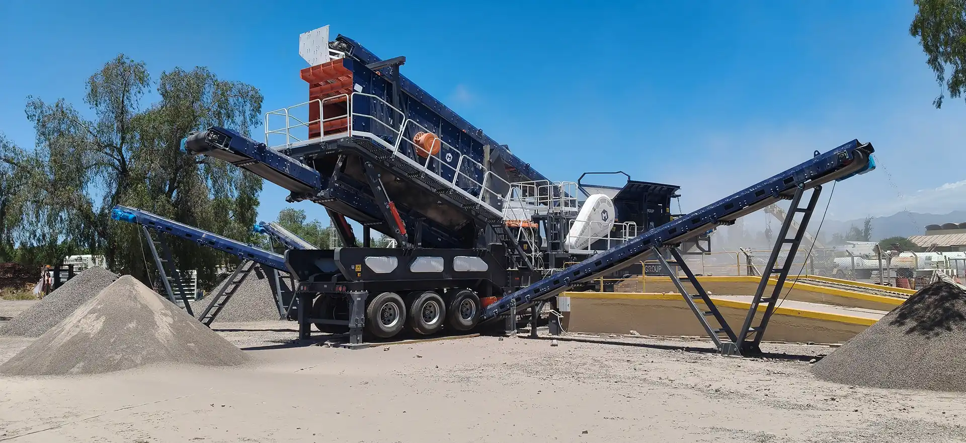 argentina mobile crusher case