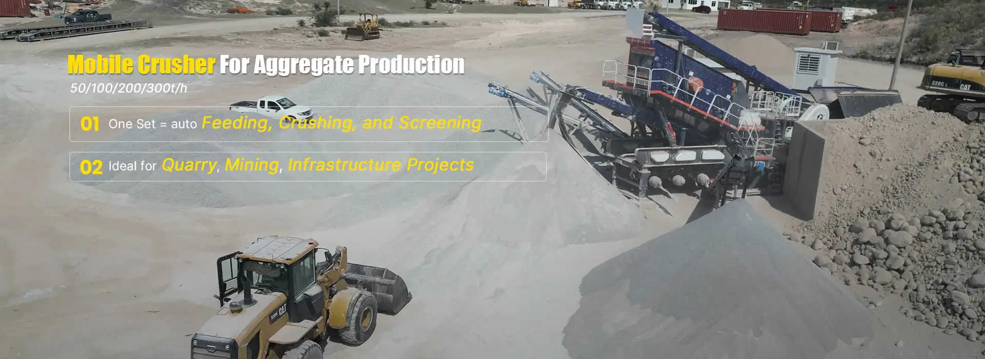 mobile crusher banner mexico case