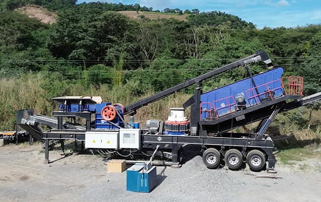 mobile crusher case salvador