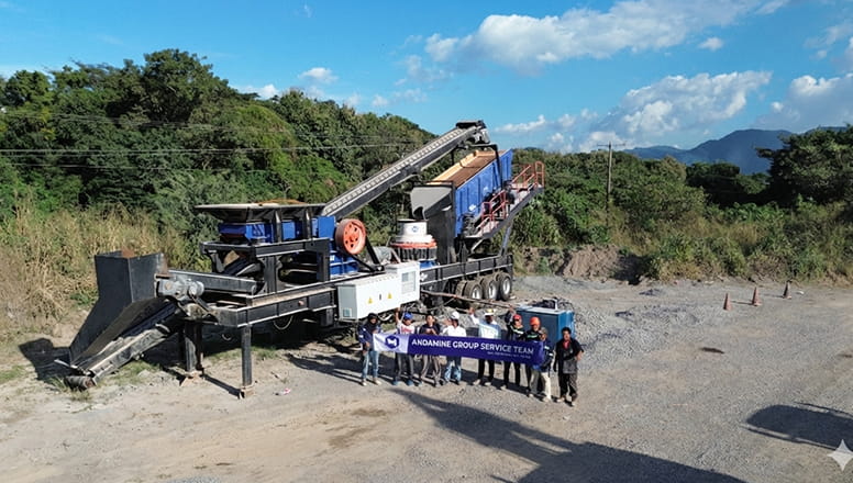 4-in-1 50t mobile crusher service team salvador