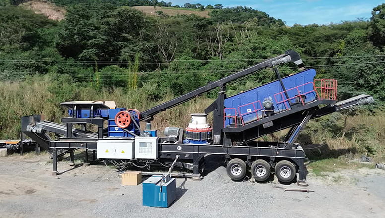 50t 4-in-1 mobile crusher salvador
