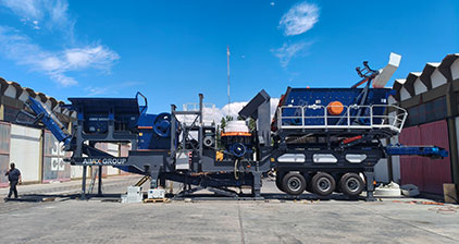 ANDAMINE AJY60 mobile crushing plant installed in Argentina