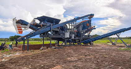 ANDAMINE 60-80tph mobile crusher case in Zimbabwe