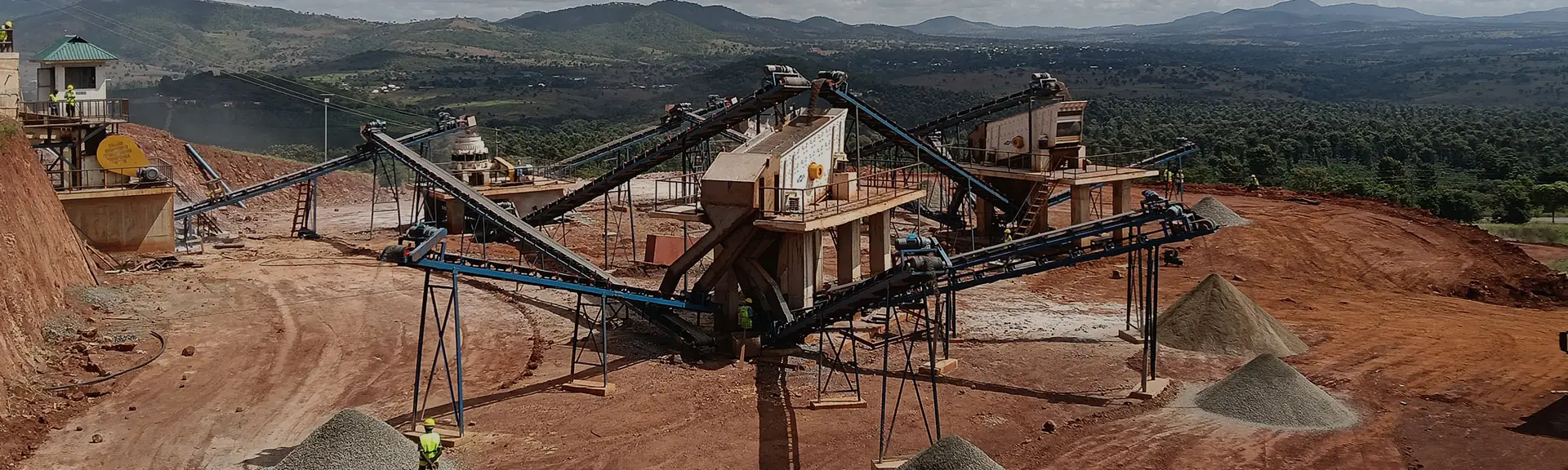 ANDAMINE-120tph-stone-crushing-plant-installed-tanzania