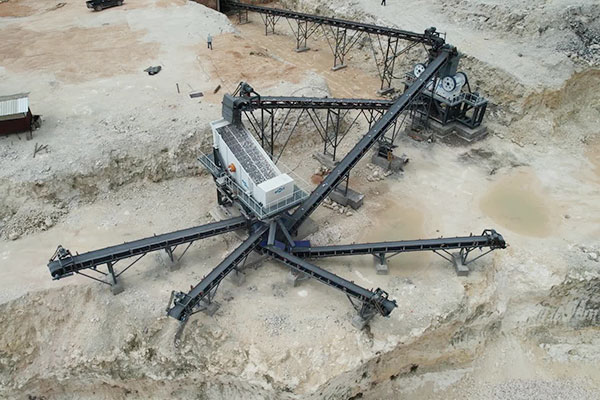 ANDAMINE 200ton per jam stone crushing plant installed in Indonesia